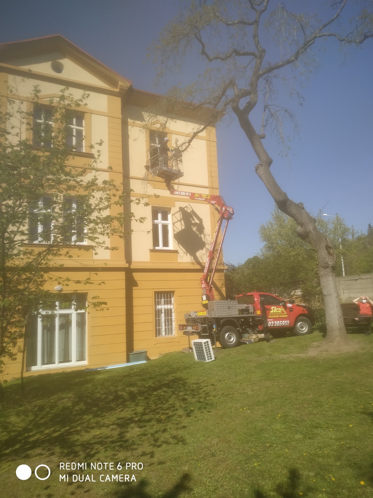 Montáž: Výškové práce z plošiny